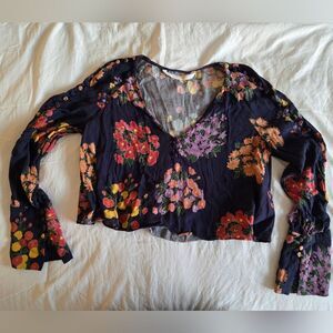 Zara Floral Patterned Blouse